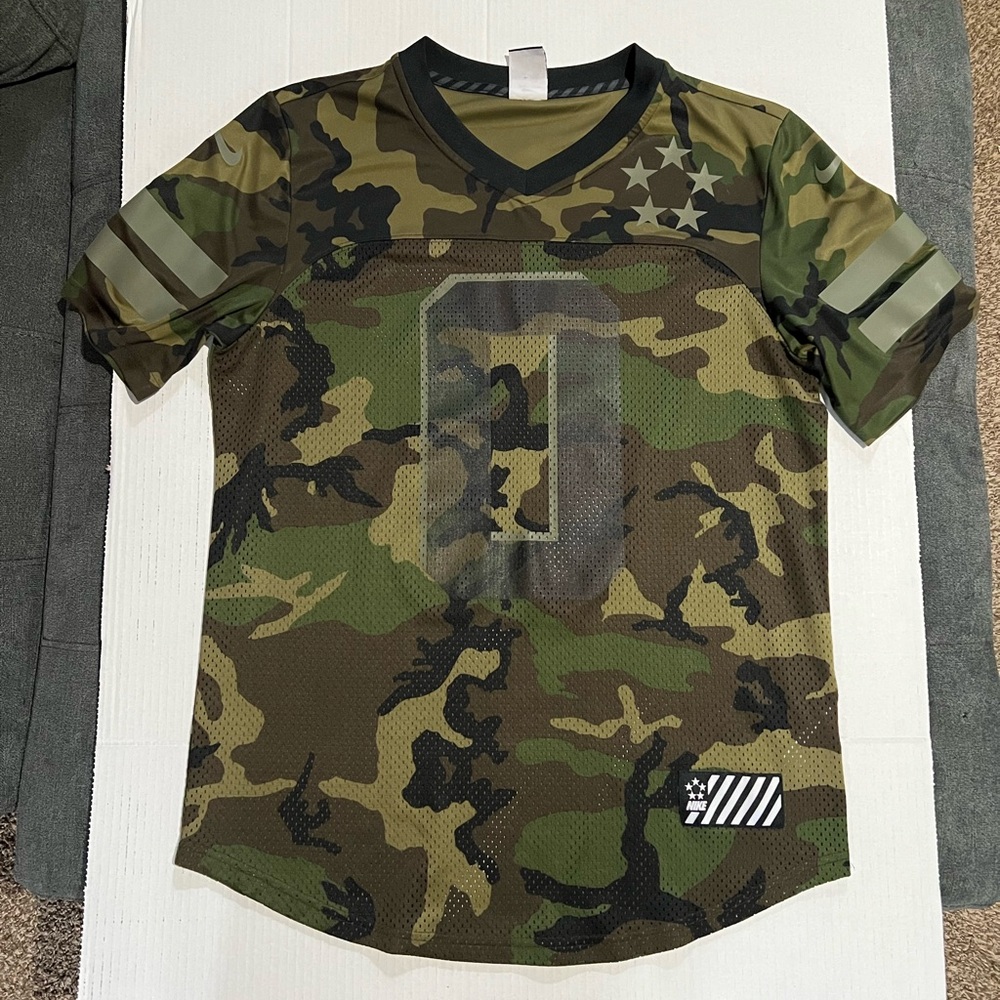 Men’s Nike dri-fit Green Camo Jersey